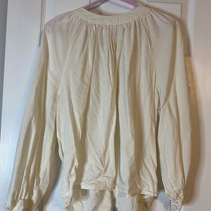 Off white H &M blouse